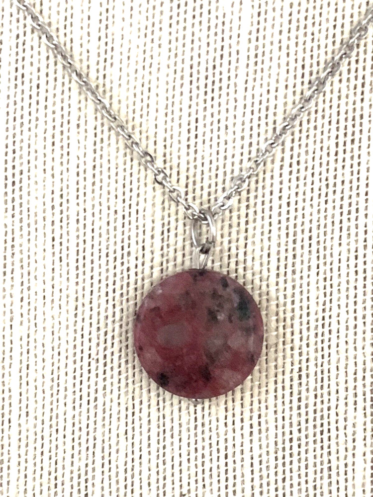 Red Stone Handmade Necklace
