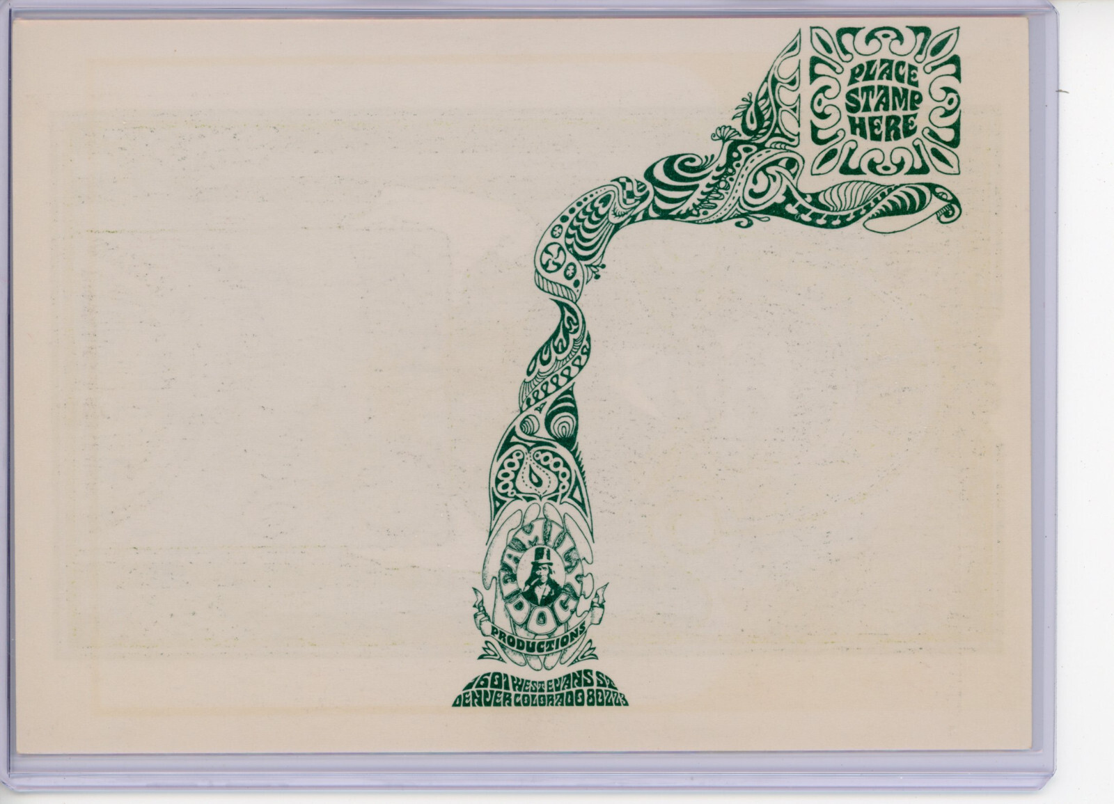 Other Half, 1601 West Evans, Denver, 10/10-11/67 Family Dog FDD-11, Mouse Kelley