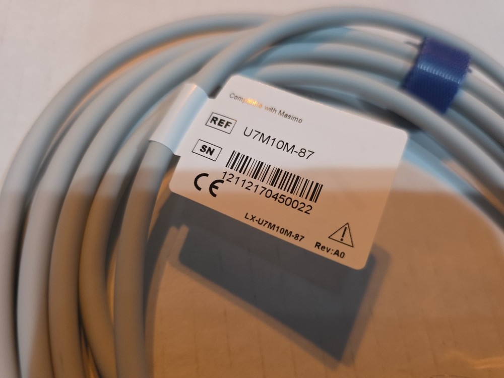 U7M10M-87 SpO2 ADAPTER CABLE - MASIMO COMPATIBLE, 3m - NEW