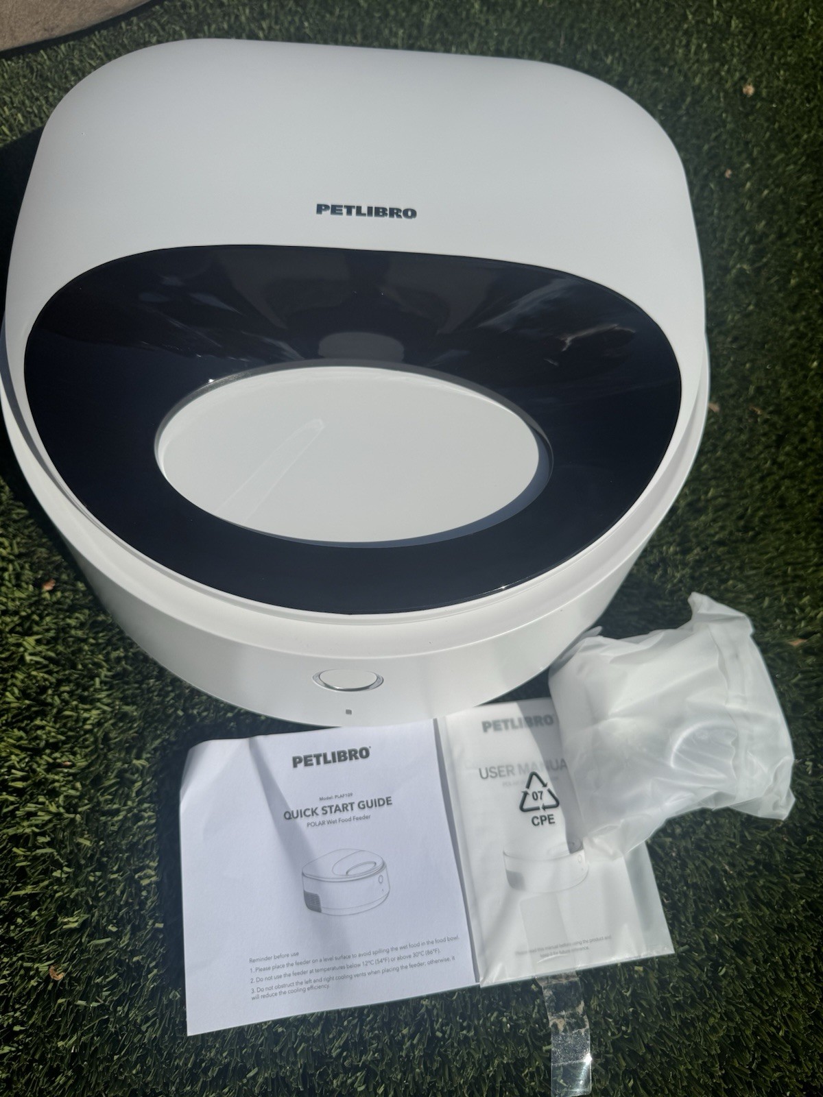 PETLIBRO WiFi Pet Polar Refrigerated Smart Wet Food Feeder Black PLAF109 New