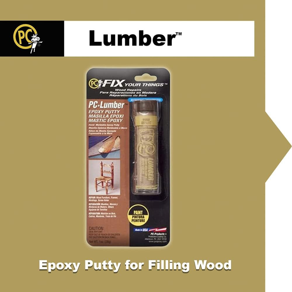 Epoxy Putty Stick, 2oz - Durable Repair Solution for Wood & More