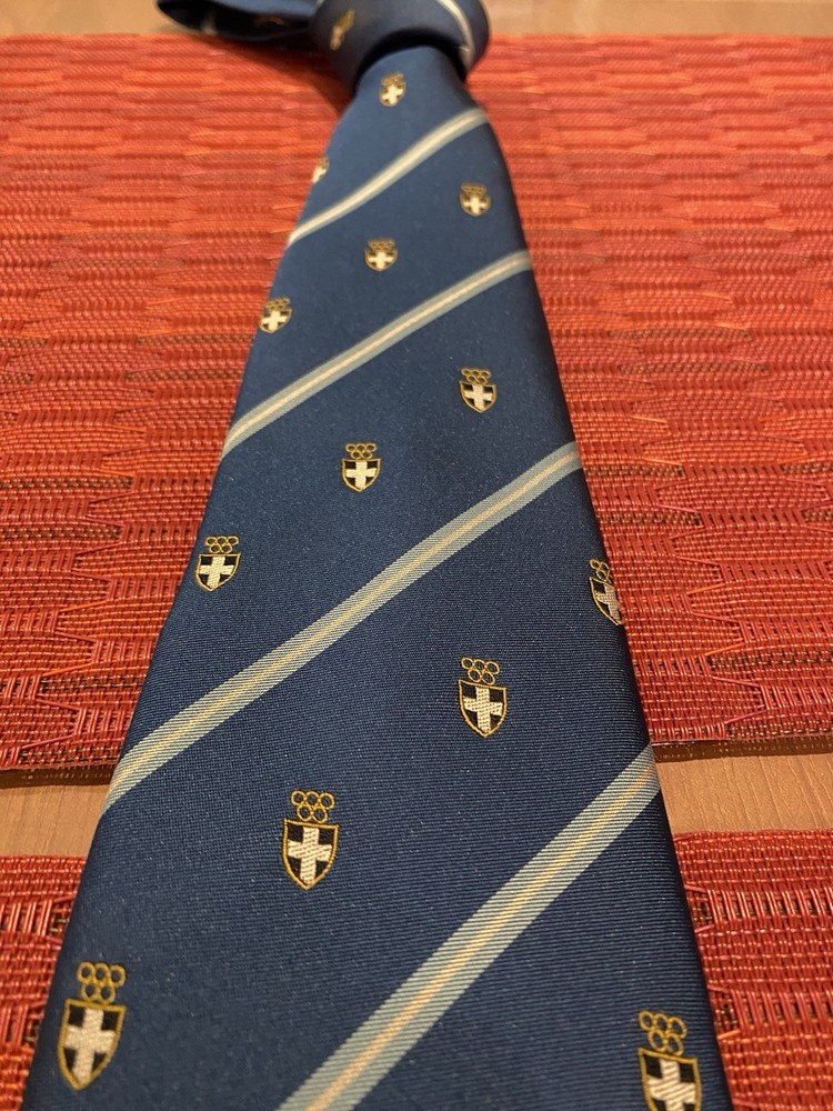 Authetic Hellenic Olympic Committee Tie