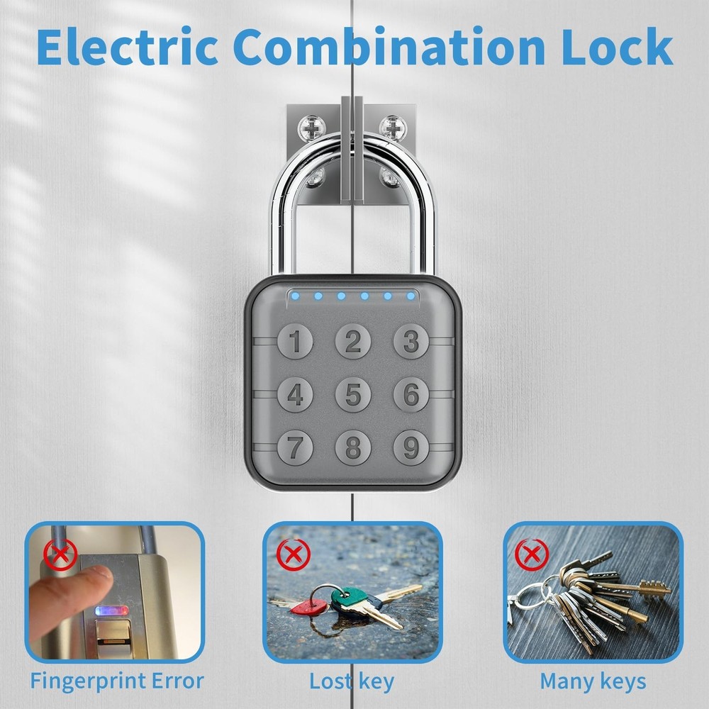 Combination Lock, Combination Lock for Locker, Locker Lock & Gym Locker Lock ...