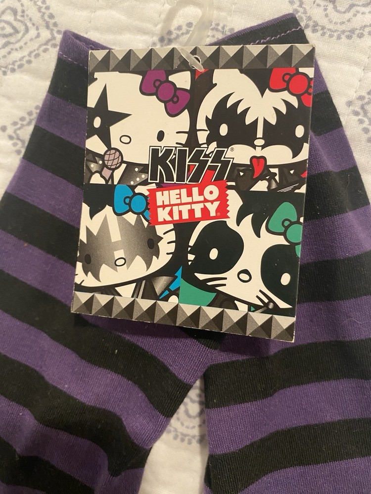 Kiss Hello Kitty BNWT Sleeve Set Simmons Stanley Frehley Criss ONLY ONE ON EBAY