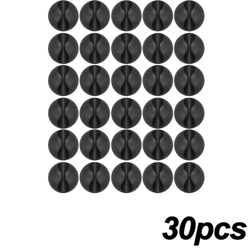 10 Pcs* Wire Holders For Cords Cable Holder Clip Desktop Data Cable Fixer Useful