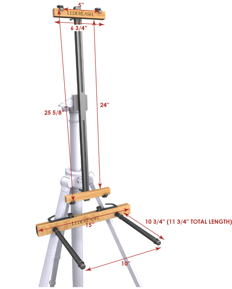 LederEasel Bundle- Includes both the LederEasel kit and the EaselCaddy together