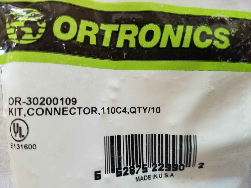 OR-30200109 C4 Clips Ortronics 110C4 Connecting Blocks 4 Pair - 10 Pack