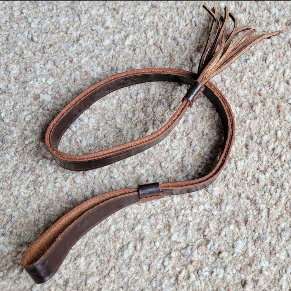 WW2 SWORD KNOT BROWN LEATHER STRAP UNISSUED