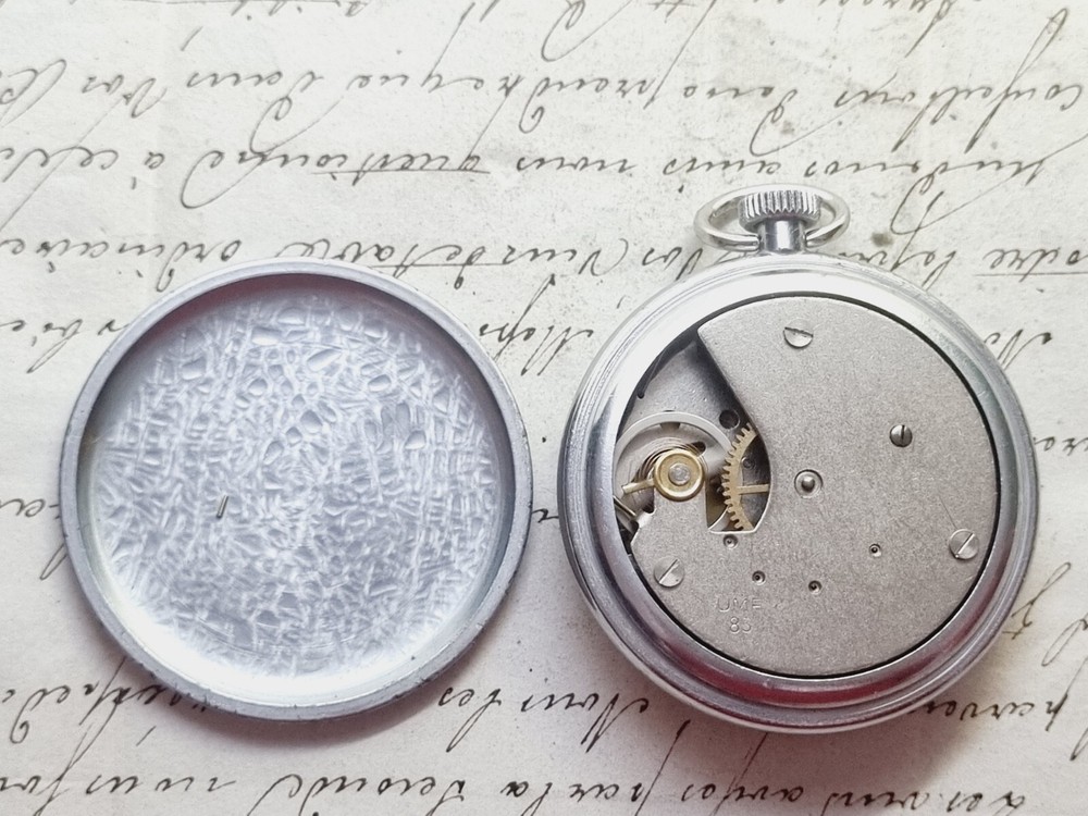 zorba nickel case pocket watch working