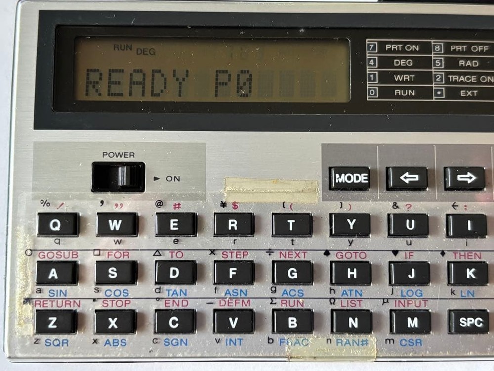 CASIO FX-700P Pocket Computer Programmable Calculator BASIC LCD Collector