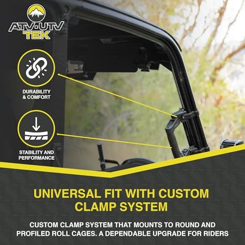Elite Series Grab Handle – Black UTV Grab Handle with Custom Clamp System –