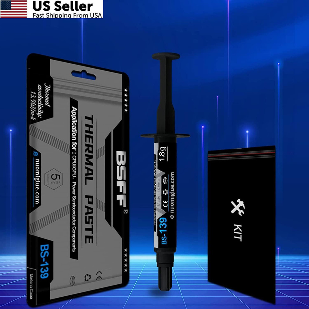 BSFF Thermal Paste, 1.8g with Toolkit CPU Paste Compound 1.8G