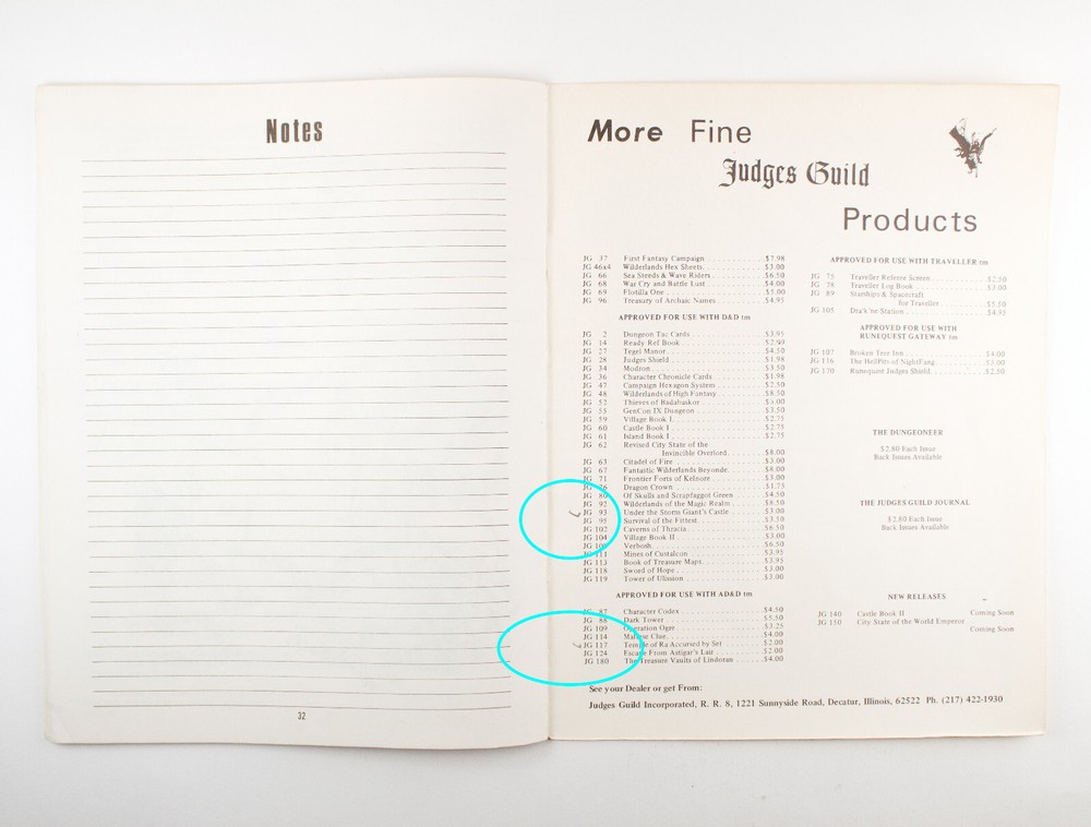 Under the Storm Giant's Castle - D&D Basic - Judges Guild