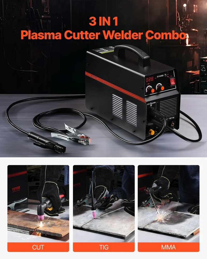 3 in 1 Plasma Cutter Welder Machine