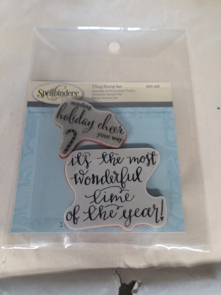 Spellbinders Stamps Most Wonderful Time