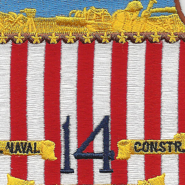 14th Construction Battalion WWII Patch