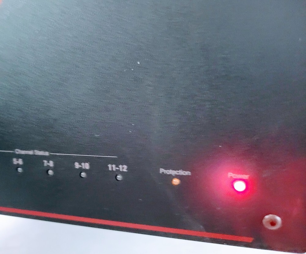AudioControl Architect Model 500 MultiZone 12 Channel Amplifier