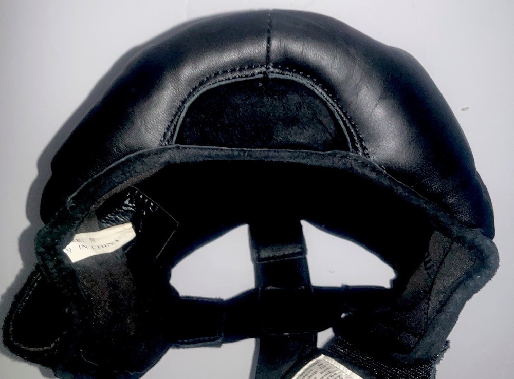 Title Black Blitz Headgear Size Medium Fits Most Adjustable