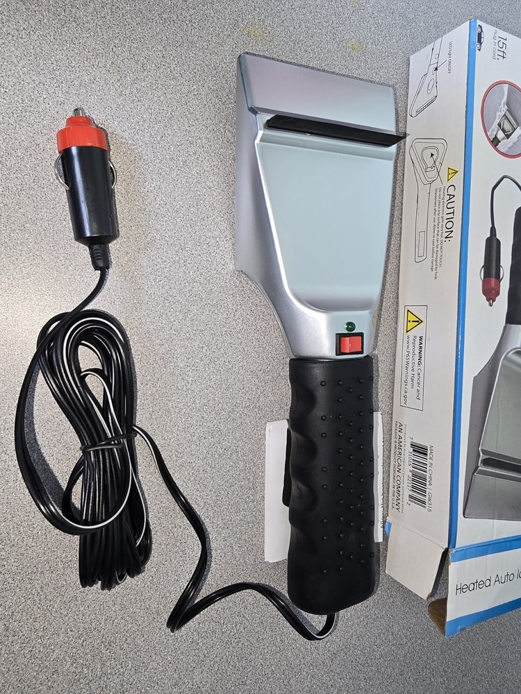 12v Heated Ice Scraper For Car