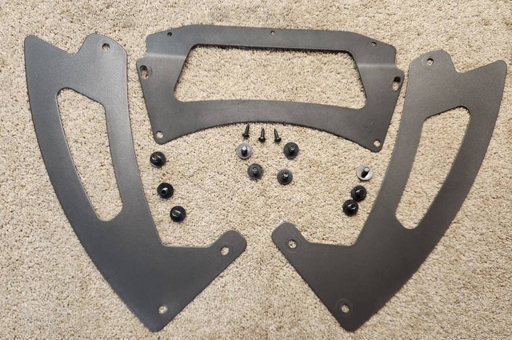 Bowflex Ultimate 2 Upper Tower Top & Side Plates with Hardware VGC