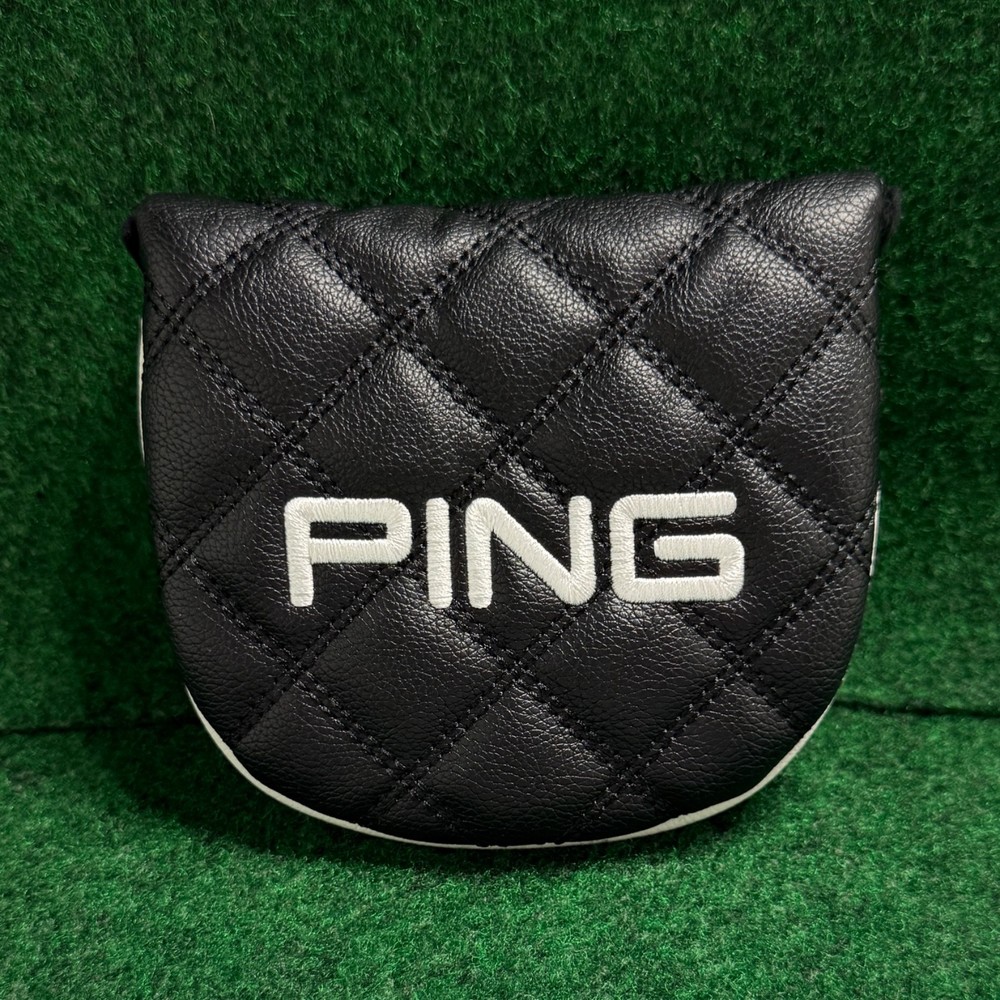 NEW - PING Universal BLACK Mallet Putter Headcover
