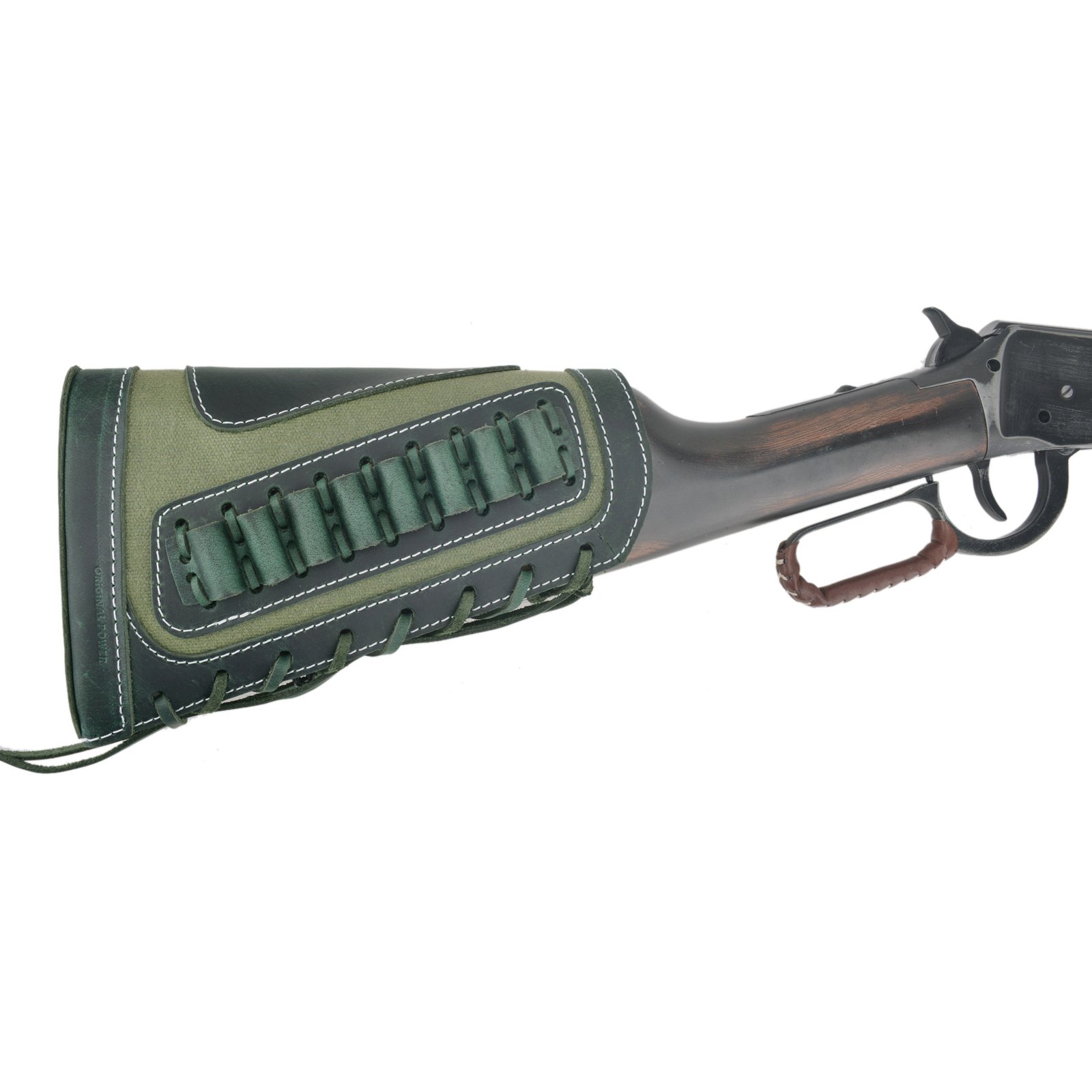 Leather Shotgun Rifle Buttstock Canvas Ammo Covers .22LR .308 .30/30 12GA .357