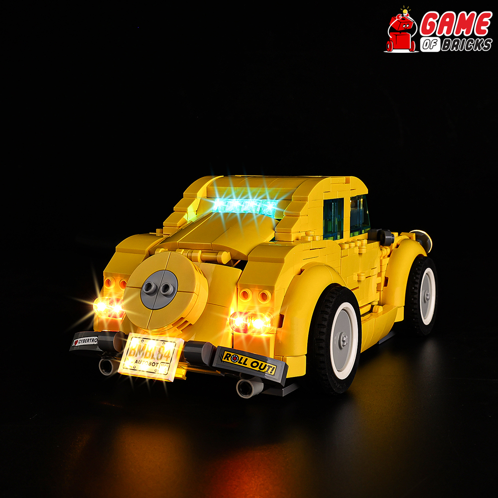 LED Light Kit for Bumblebee - Compatible with LEGO® 10338 set