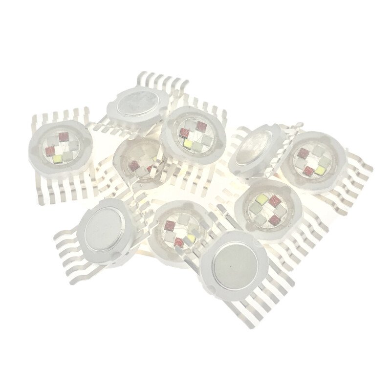 3W-18W RGB RGBW RGBWW RGBWY RGBWYV High Power LED Chip 4/ 6 / 8 /10/12 pin bead