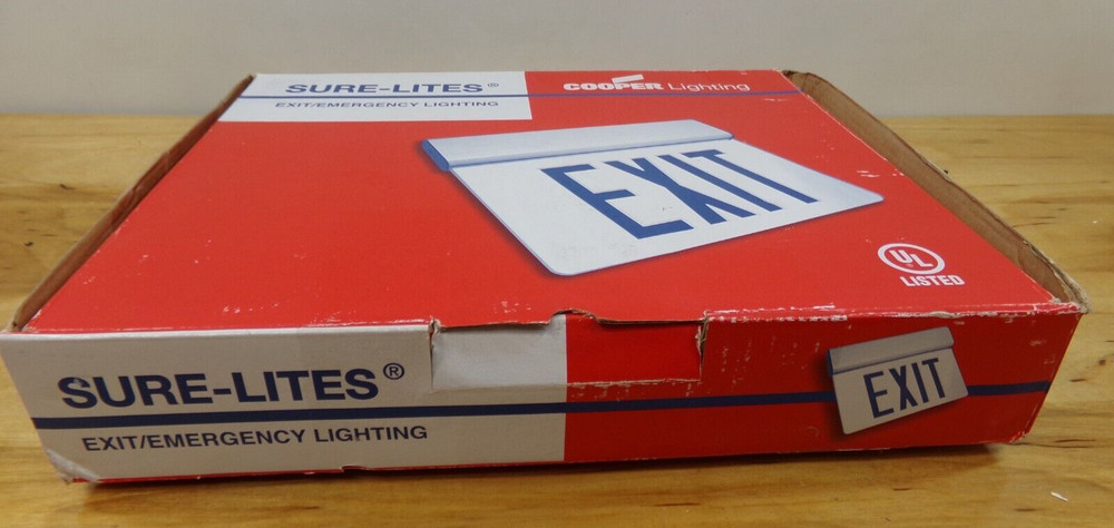 Cooper Lighting Sure Lite Exit Light Model EUS70R Style #5252857 New