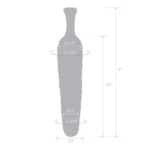 Glas Cornstar 8 Glass Dildo