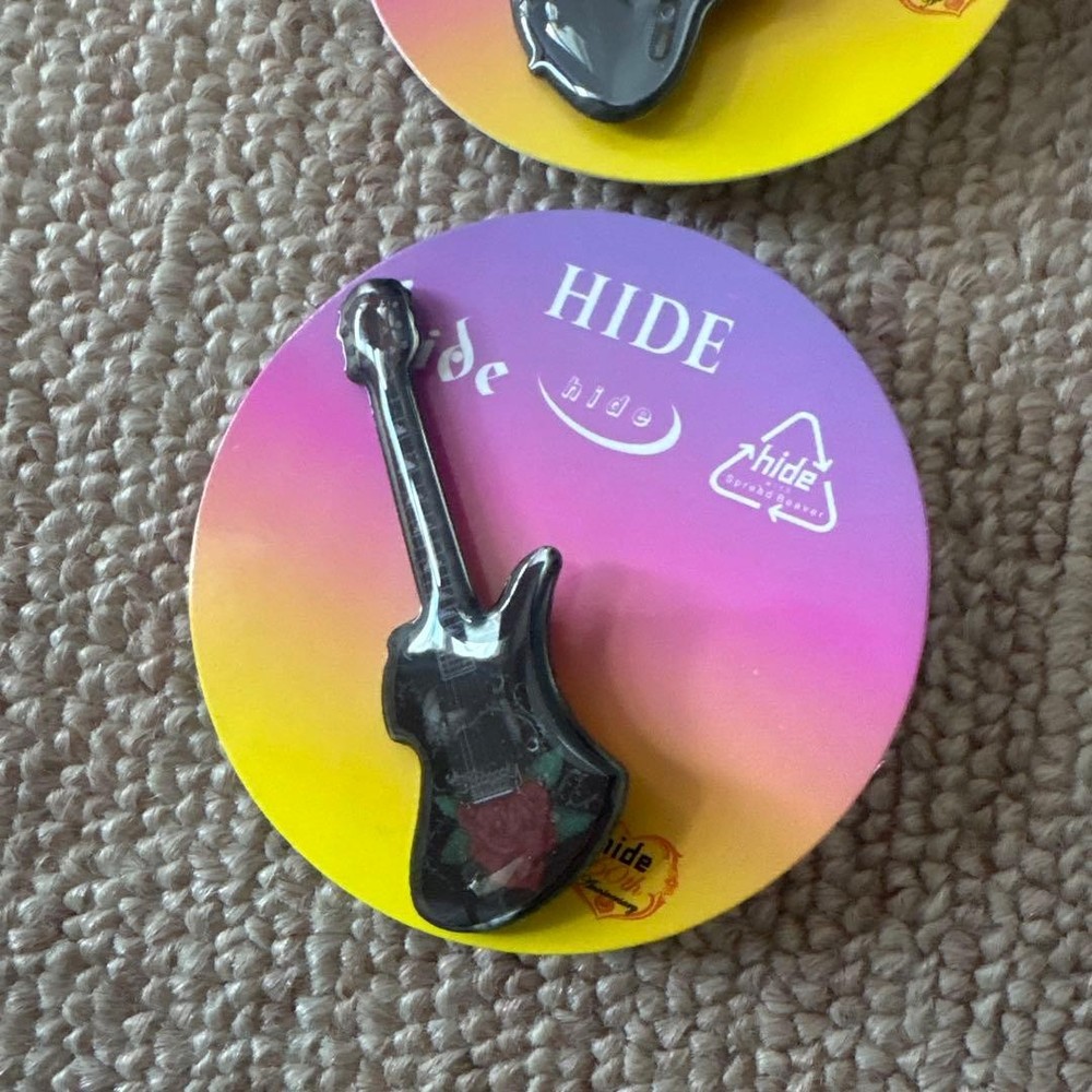 hide 60th Pins Capsule vol.2 Guitar 6 types