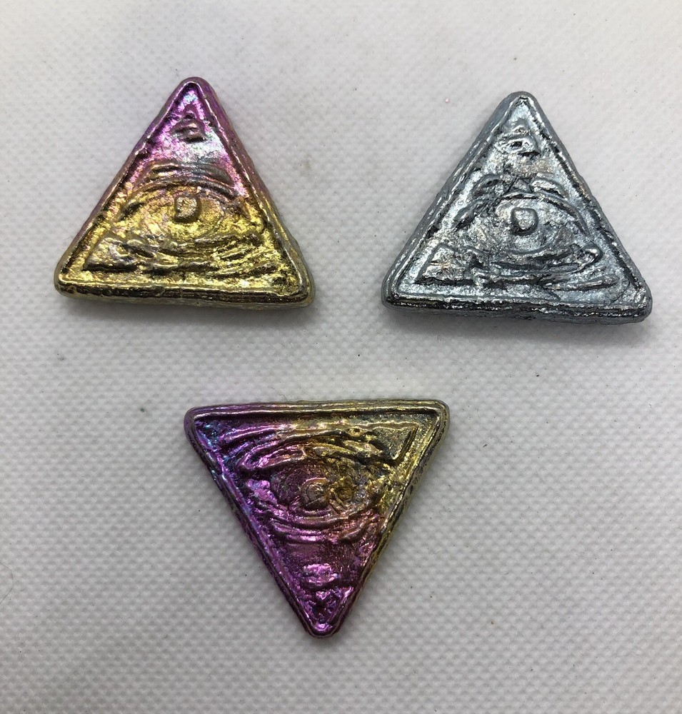 Bismuth Illuminati Eye set