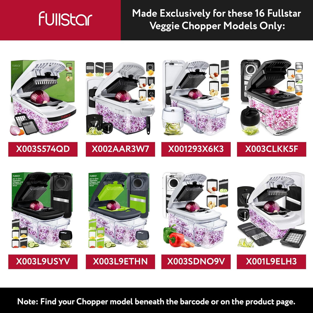Fullstar Blade Replacement Set – Only Compatible with Select Fullstar Vegetable