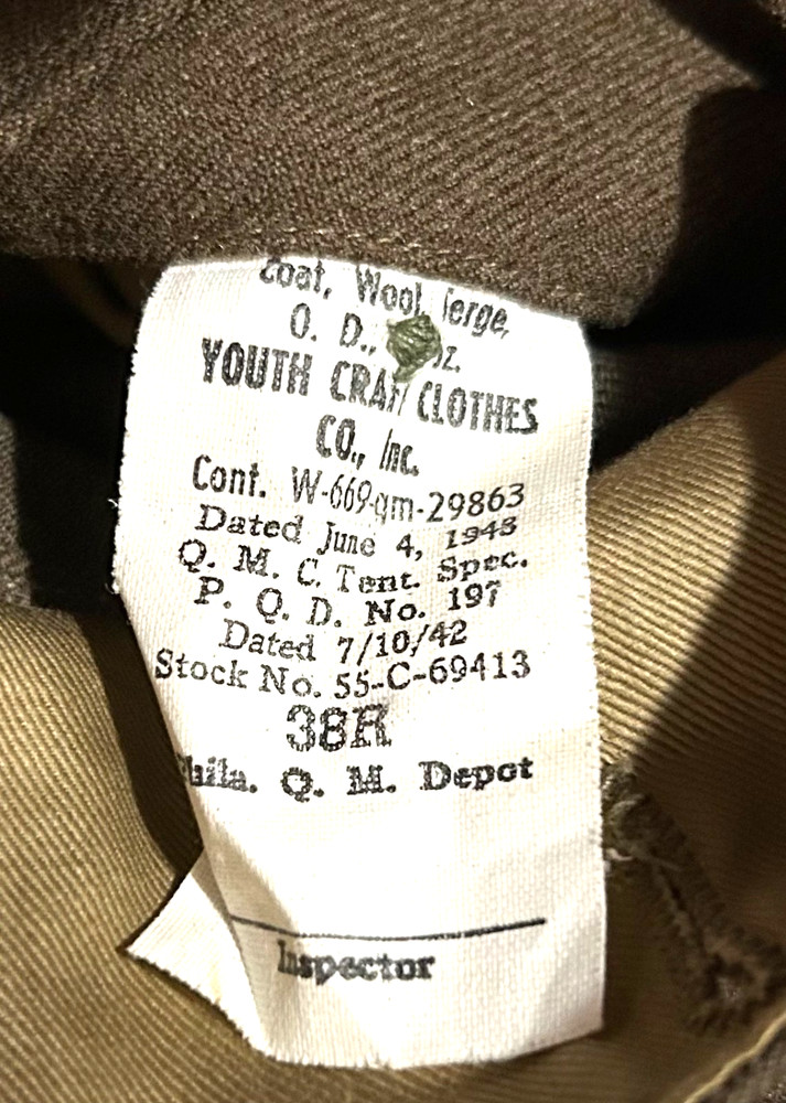 WWII US 13th AAF Eastern Flying Training Command Service Jacket / Uniform