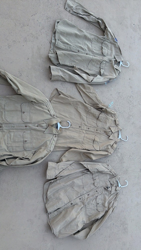 Set Of 4 WWII- Korean War Original Combat Jackets identified