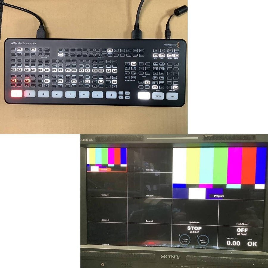 Blackmagic Design ATEM Mini Extreme Production Switcher Operation confirmed