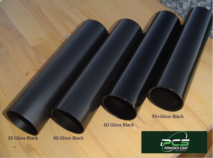 HIGH GLOSS MIRROR BLACK Powder Coating 5 LBS FREE SHIPPING