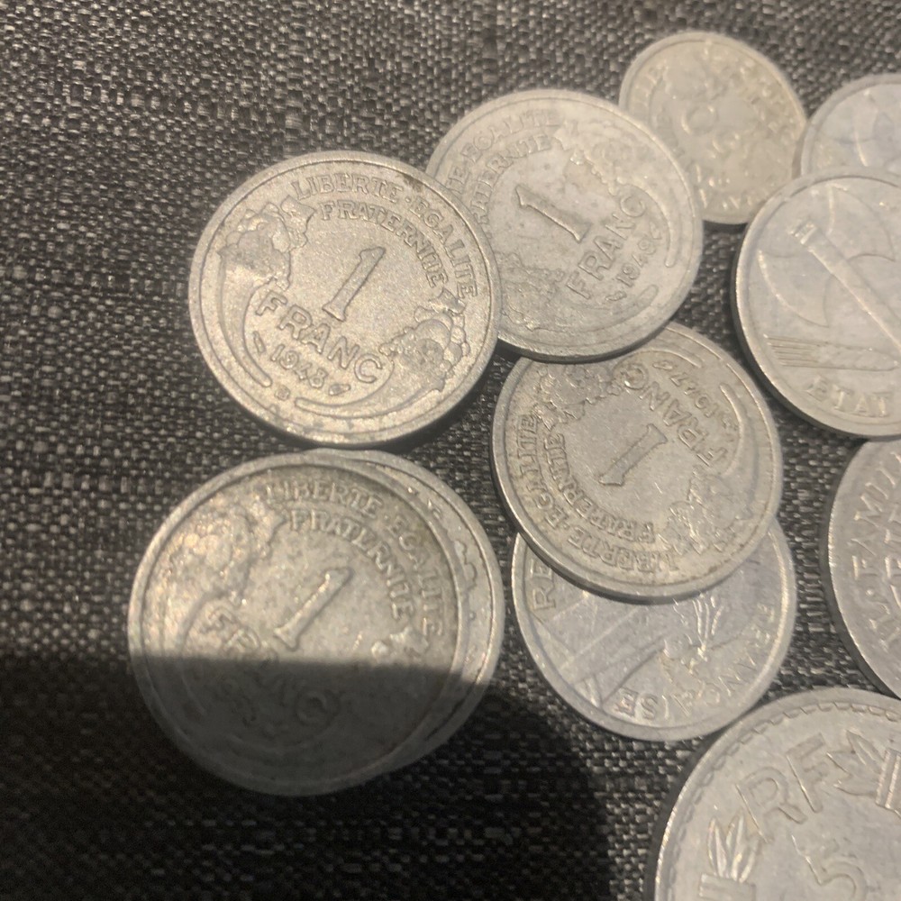 French Aluminium Coin Bundle