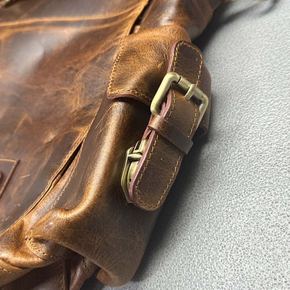 Kodiak Leather laptop Bag Brown