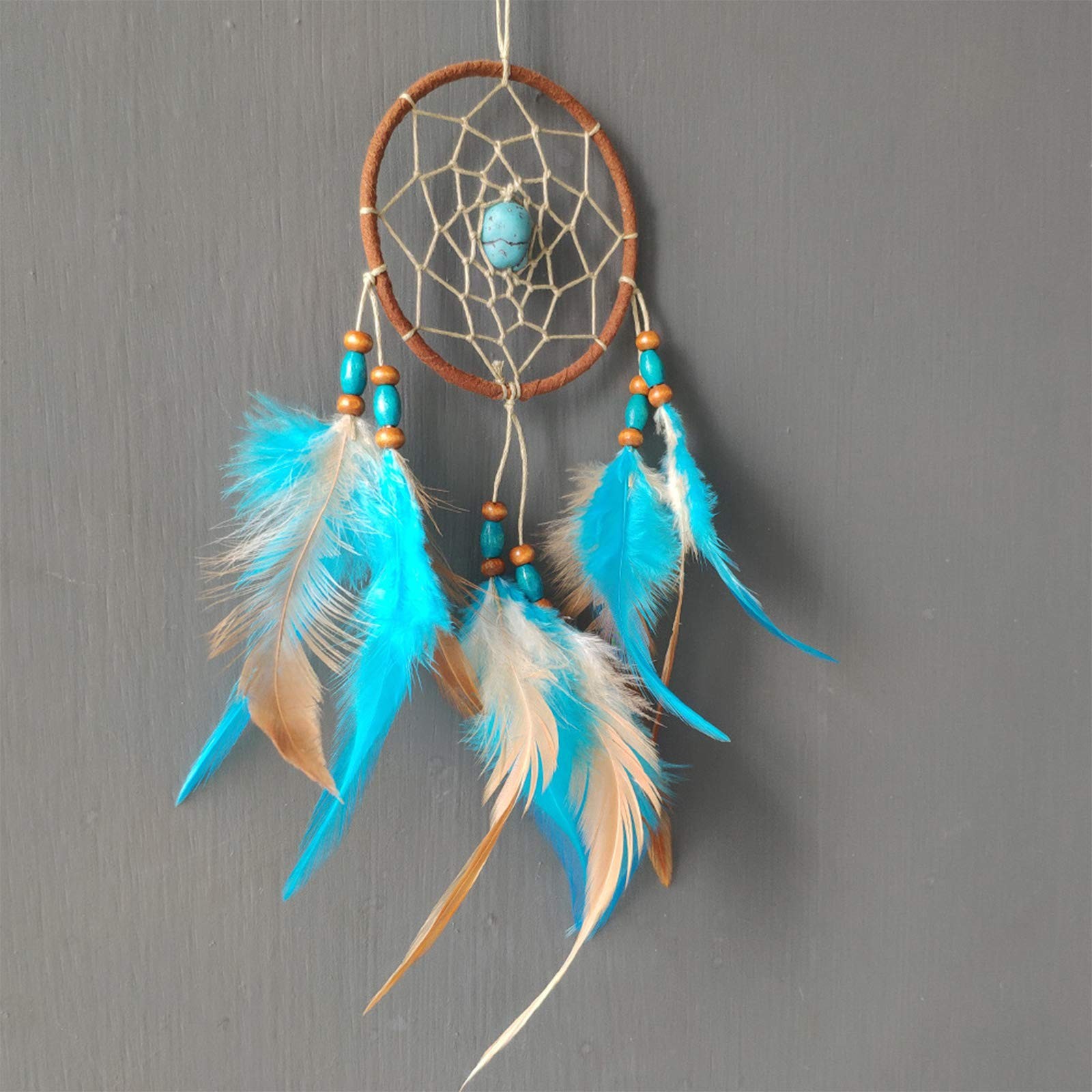 Dream Catchers for Cars Rear View Mirror, Small Feather Dream Catcher Wall Ha...