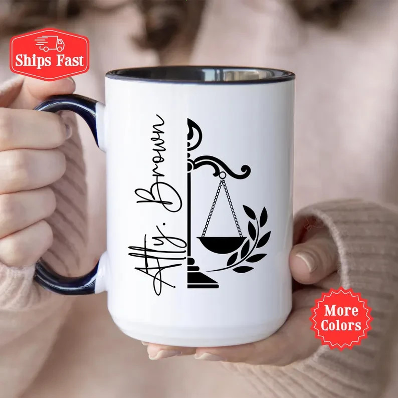 Lawyer Mug Personalized Coffee Cup Gift