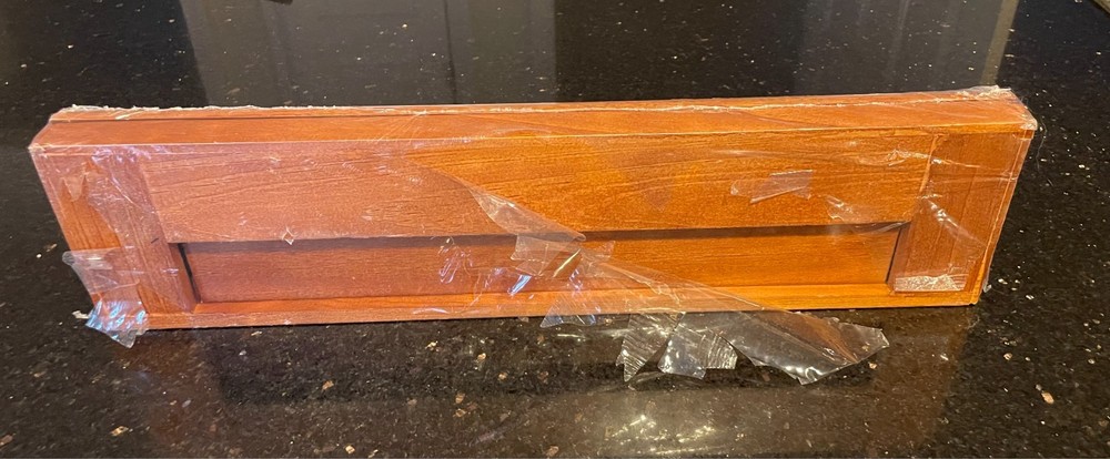 TRUAIRE SmoothGlide Solid Oak 18" Baseboard Grill or 4 Lot 4"x12" Floor Diffuser