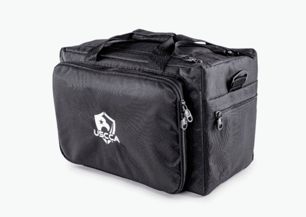 USCCA Range Bag Tactical Duffel Bag Black 600D Carrying Case