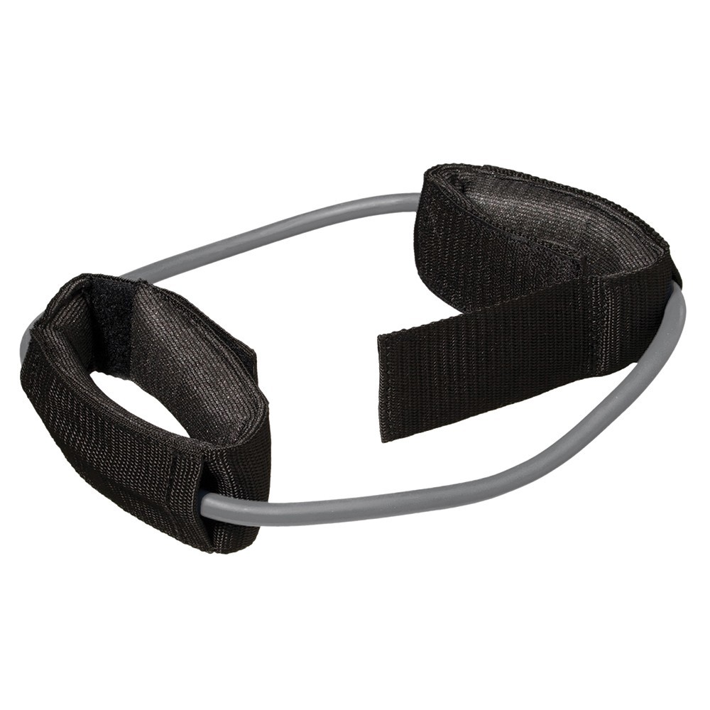 CANDO TUBING WITH ANKLE CUFFS, SILVER