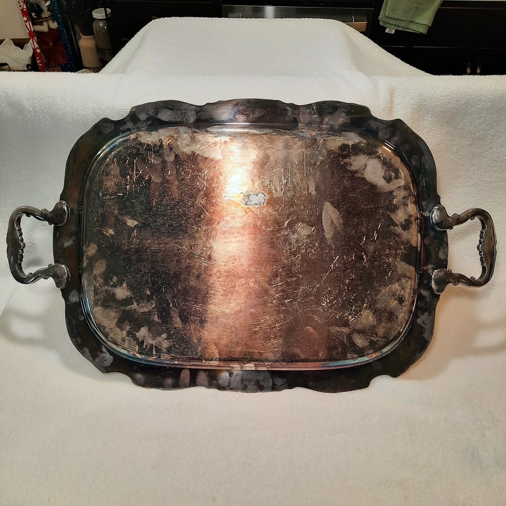 VTG 5-Pc Int Silver Com. Webster Wilcox Joanne S.P. Tea/Coffee Set (Gorham Tray)