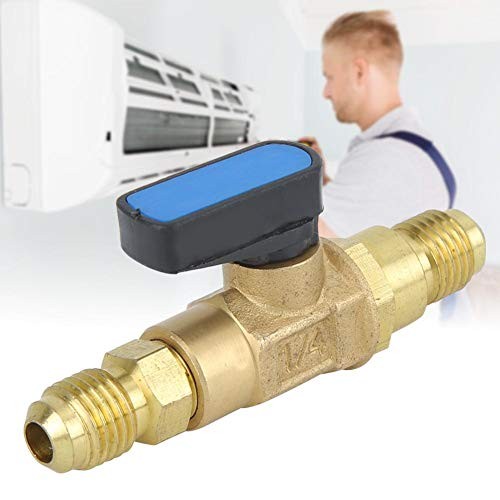 1/4SAE Air Conditioning Refrigerator Tools Refrigerant Control Valve Fitting
