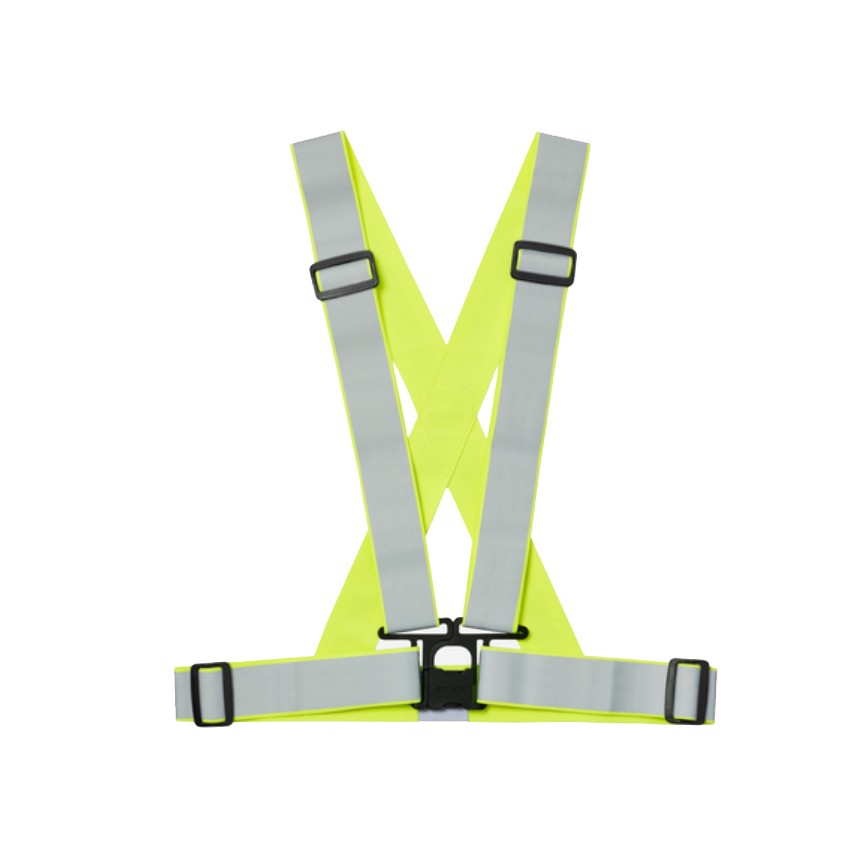 Bookman Visibility Reflective Cross Belt, Yellow