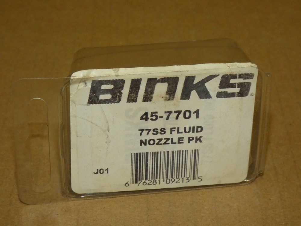 Binks 45-7701 Spray Tip 77SS Fluid Nozzle