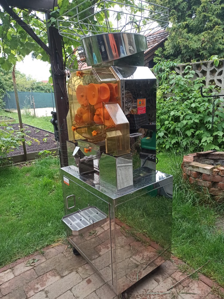 Maxima INOX orange squeezer