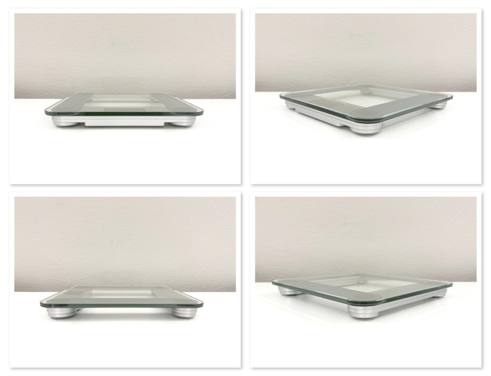 EatSmart Precision Digital Bathroom Scale X-Large Lighted Display 400lb Limit